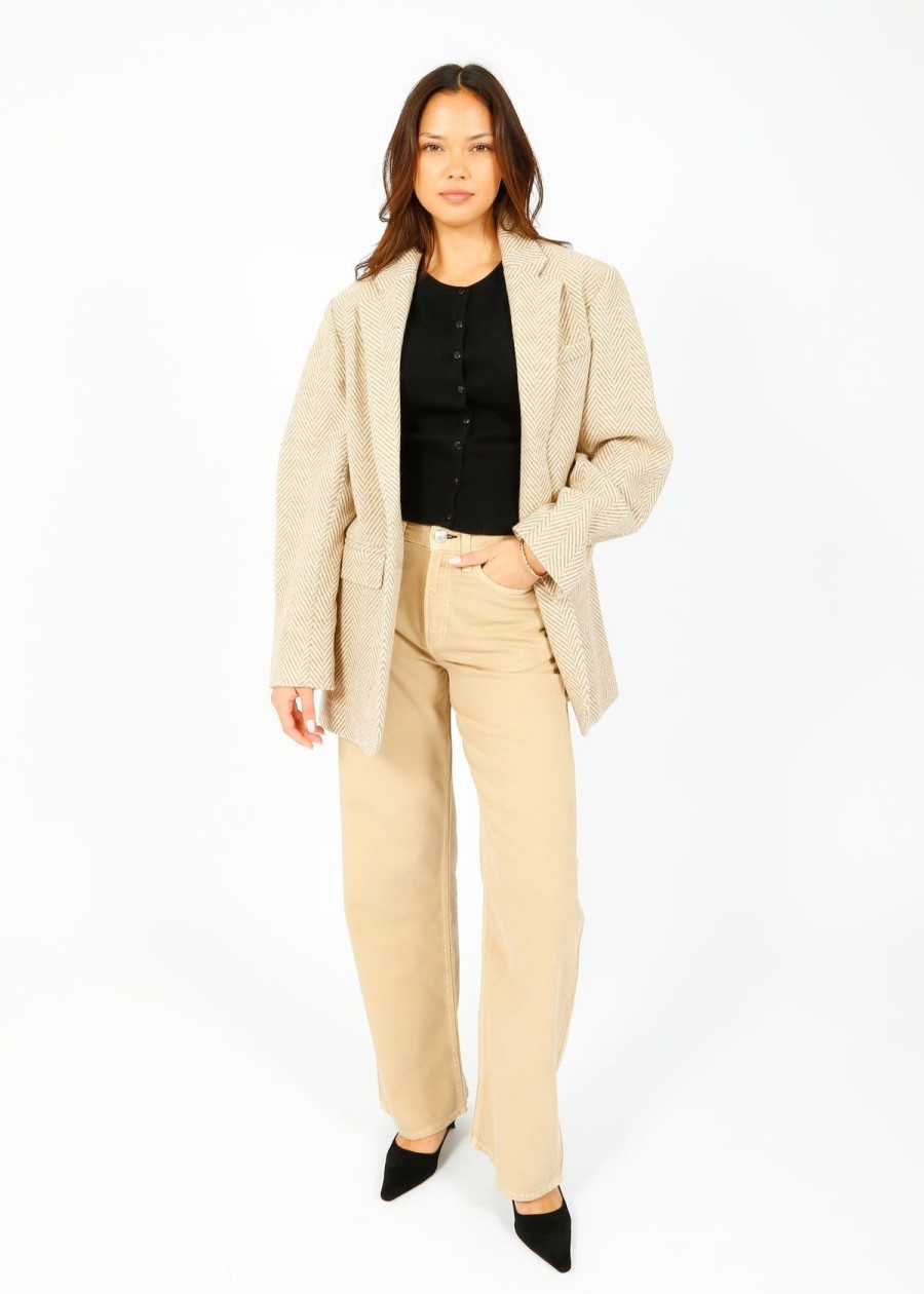 Women Marant Etoile Jackets | Im Adilinko Jacket In Toffee