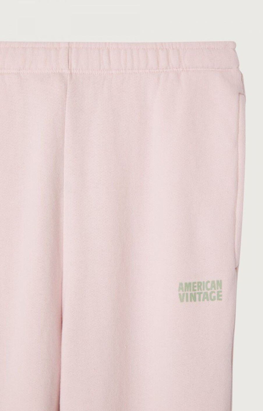 Women American Vintage Trousers | Av Izu Sweatpants In Dragee Vintage