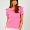 Women American Vintage Tops | Av Sonoma 28 Tee In Pink Acid