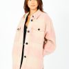 Women Marant Etoile Coats | Im Harveli Coat In Pink