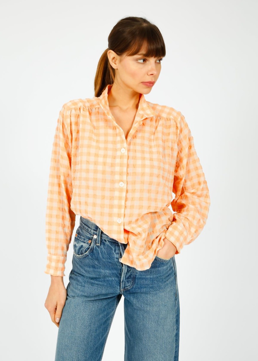 Women Bellerose Tops | Br Peachy Blouse In Check A