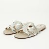 Women Sam Edelman Sandals | Se Bay In Silver