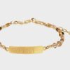 Women Mishky Jewellery | Mishky Grateful Bracelet In Gold