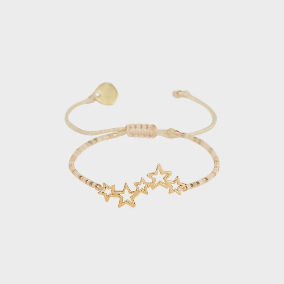 Women Mishky Jewellery | Mishky Constellations Bracelets 10934 In Natural