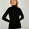 Women Rosemunde Tops | Rosemunde Babette Roll Neck In Black