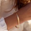 Women Ylume Jewellery | Ylume Hammered Cuff