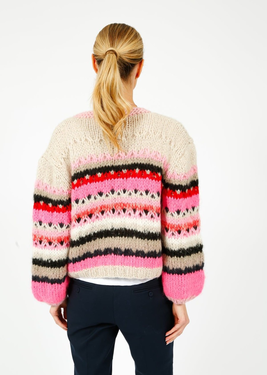 Women Dawn X Dare Knitwear | D&D Gabi Cardi In Multi