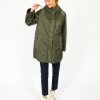 Women Weekend MaxMara Coats | Mm Ribera Quilted Coat In Khaki