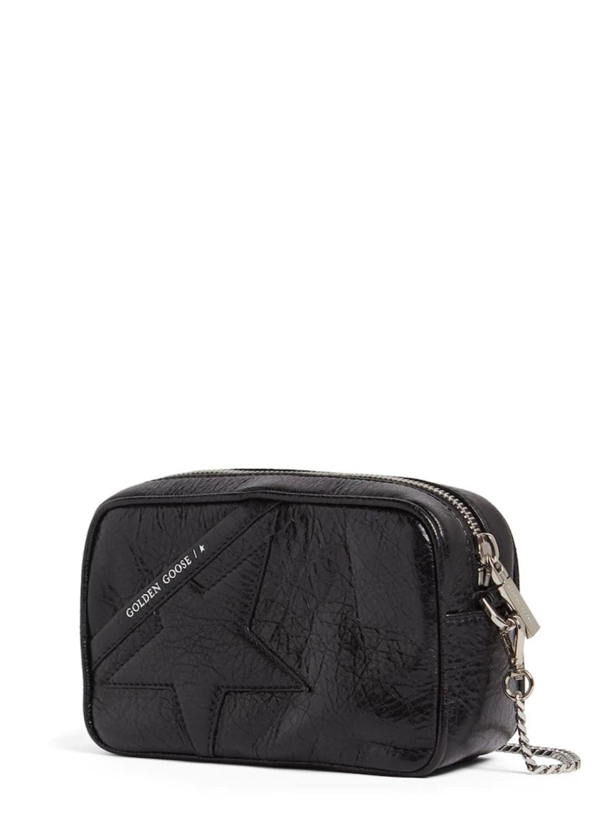 Women Golden Goose Bags | Gg Mini Star Bag In Black