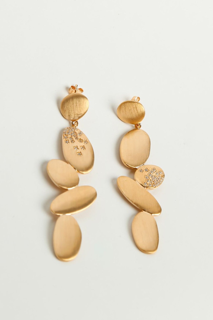 Women Ylume Jewellery | Ylume Large Pebble Earrings