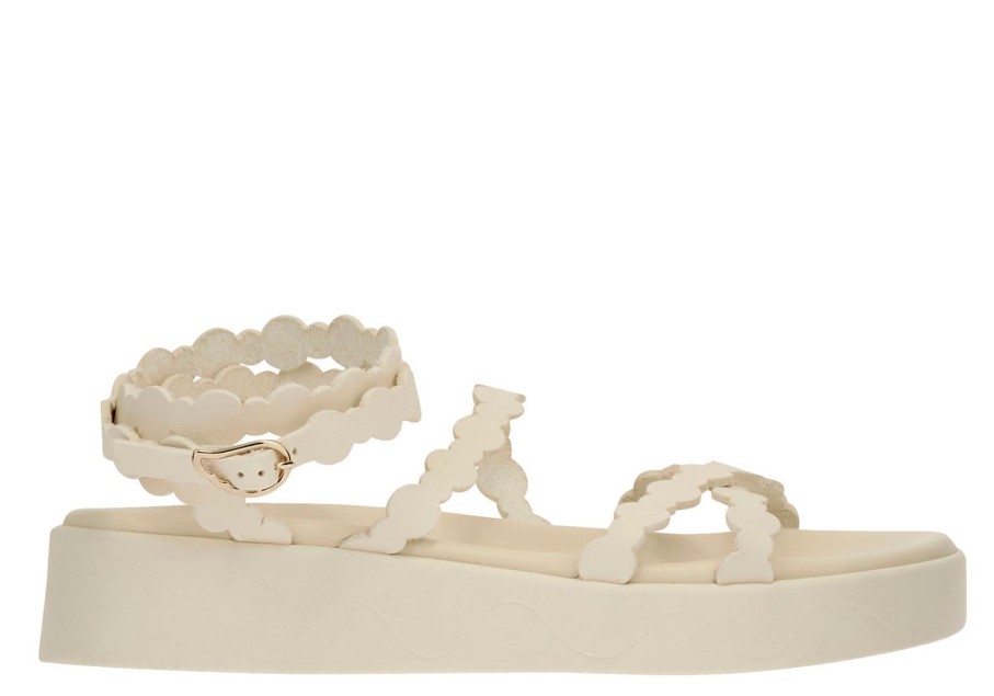 Women Ancient Greek Sandals Sandals | Ags Aspis Sandals In Off White