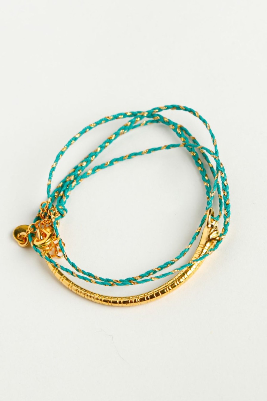 Women Louise Hendricks Jewellery | Lh Tina Bracelet In Emerald