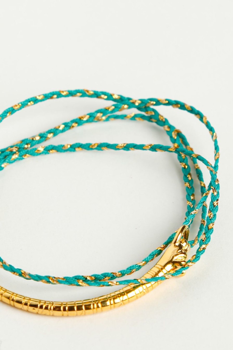 Women Louise Hendricks Jewellery | Lh Tina Bracelet In Emerald