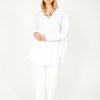 Women Rag & Bone Tops | R&B Fia Poplin Shirt In White