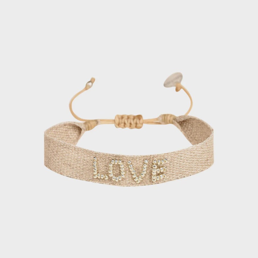 Women Mishky Jewellery | Mishky Love Bracelet In Silver