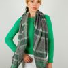 Women MOISMONT Scarves | Moismont 704 Check Scarf In Woody Pink