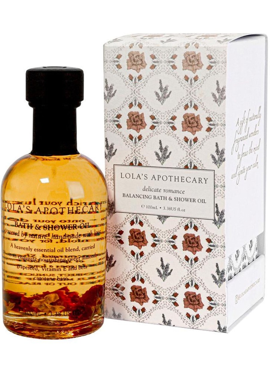 Women Lola's Apothecary Beauty | La Delicate Romance Balancing Bath & Shower Oil