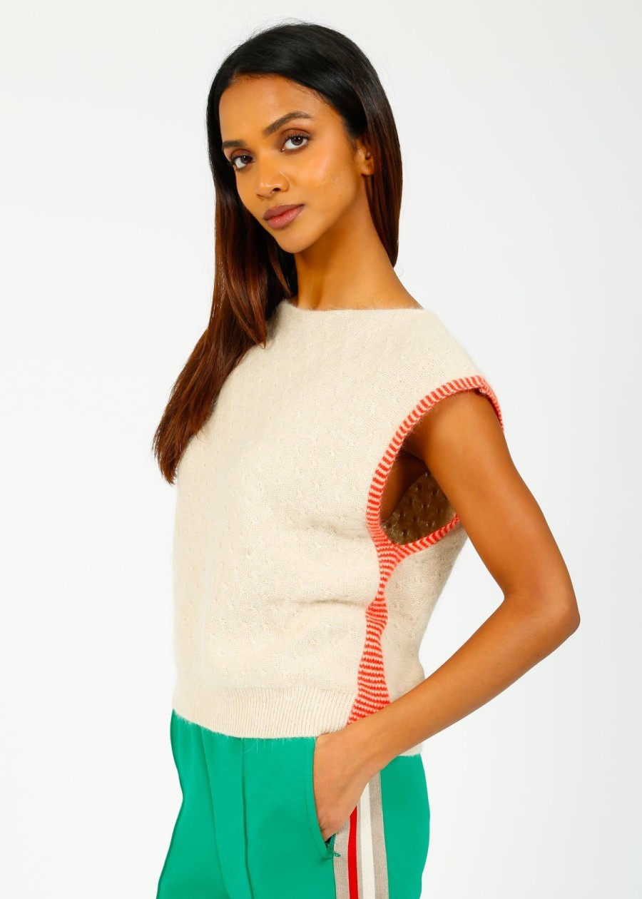 Women Bellerose Knitwear | Br Diow Knitwear In Calcaire