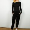 Women Velvet by Graham & Spencer Trousers | V Monterey Trouser In Black