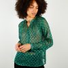 Women Primrose Park London Tops | Ppl Zion Top In Leo 02 Green