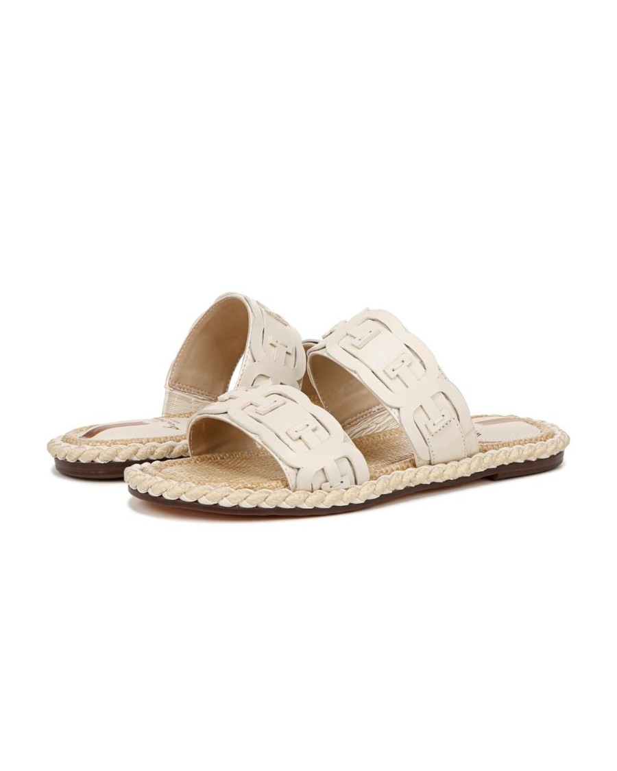 Women Sam Edelman Sandals | Se Tatum In Modern Ivory