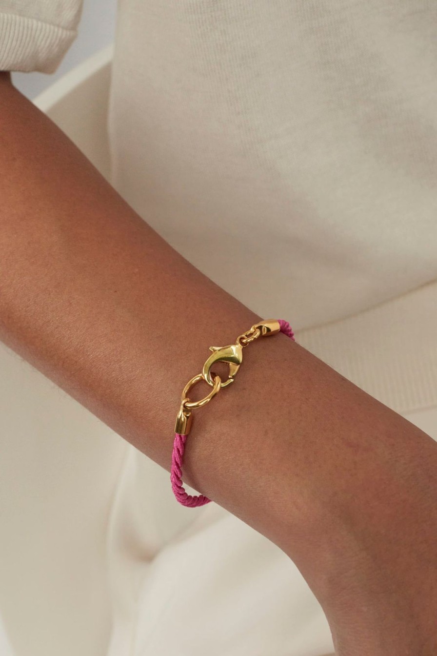 Women Tilly Sveaas Jewellery | Ts Friendship Bracelet In Fuchsia