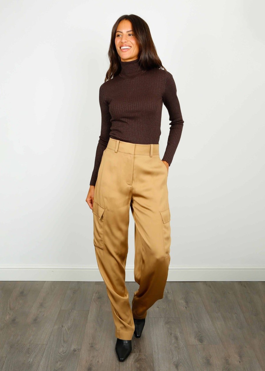 Women Joseph Trousers | Joseph Treveris Pant In Cassonade