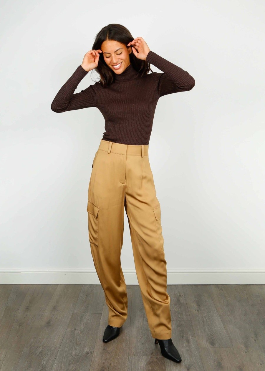 Women Joseph Trousers | Joseph Treveris Pant In Cassonade