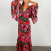 Women Queens Of Archive Dresses | Qoa Simone Dress Rose Cape