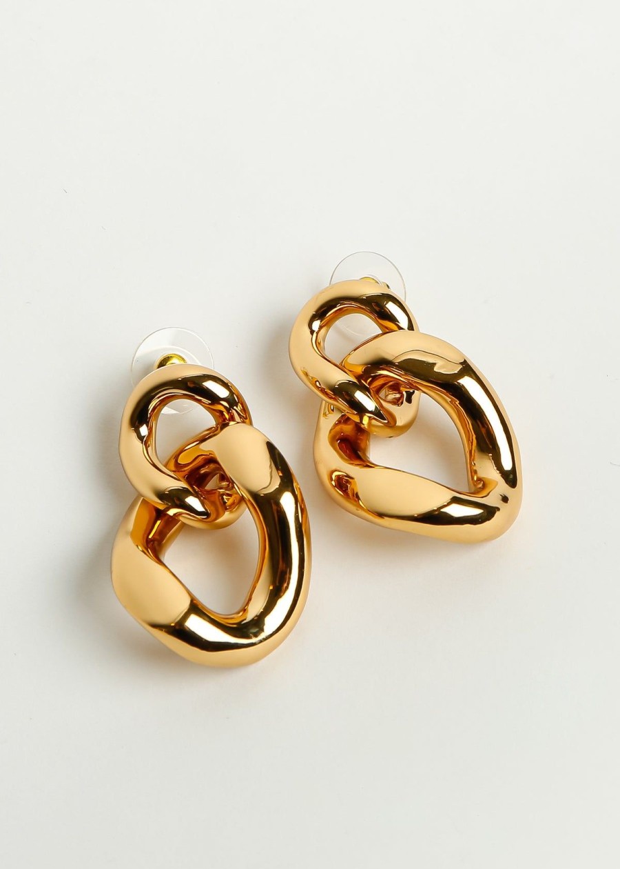 Women Isabel Marant Jewellery | Im Links Earrings In Gold