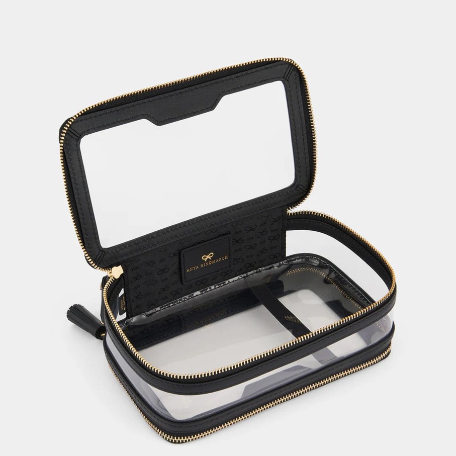 Women Anya Hindmarch Bags | Ah Make Up Case In Black