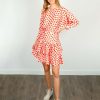 Women Primrose Park London Dresses | Ppl Mimi Dress In Poppy 03 Coral