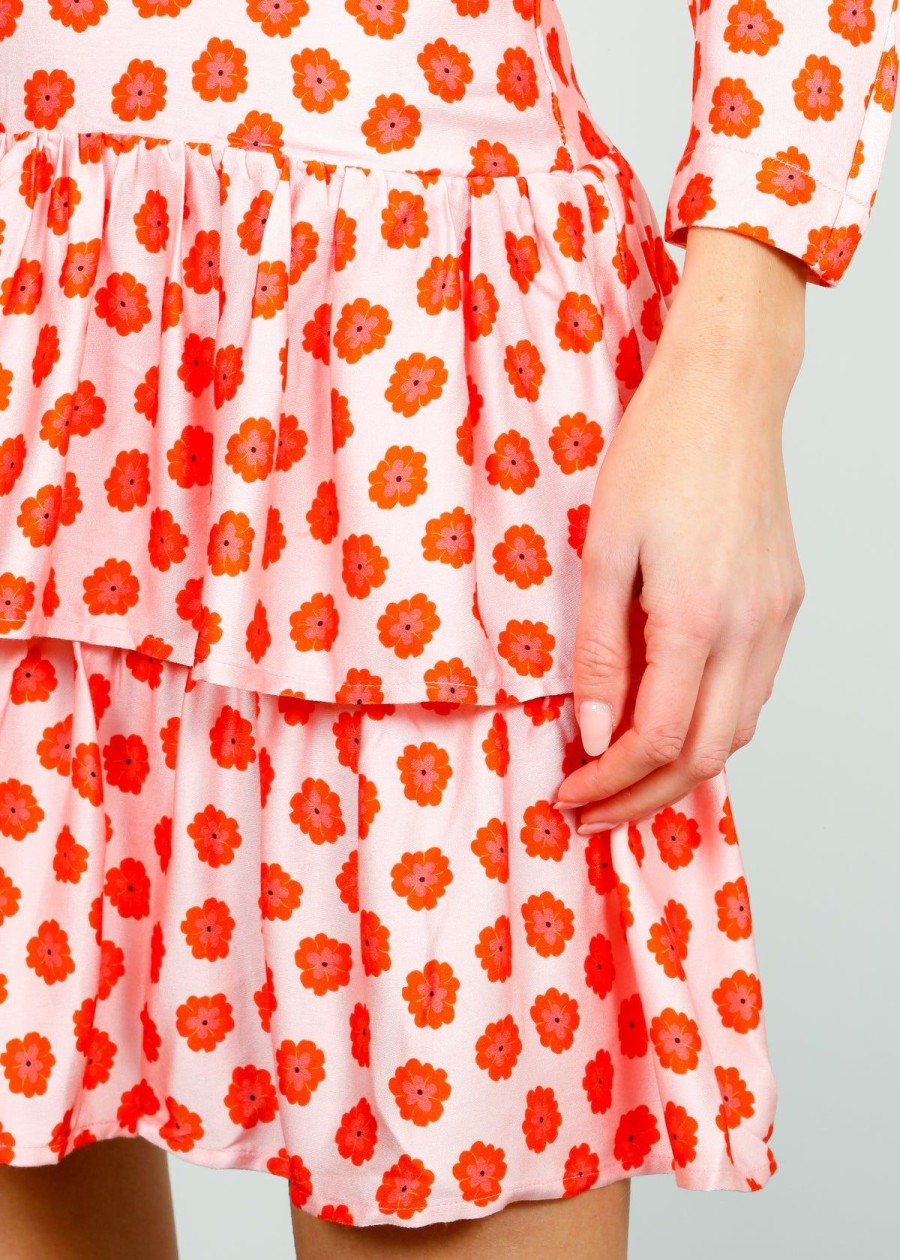 Women Primrose Park London Dresses | Ppl Mimi Dress In Poppy 03 Coral