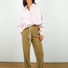 Women American Vintage Trousers | Av Padow Trousers In Vintage Tobacco