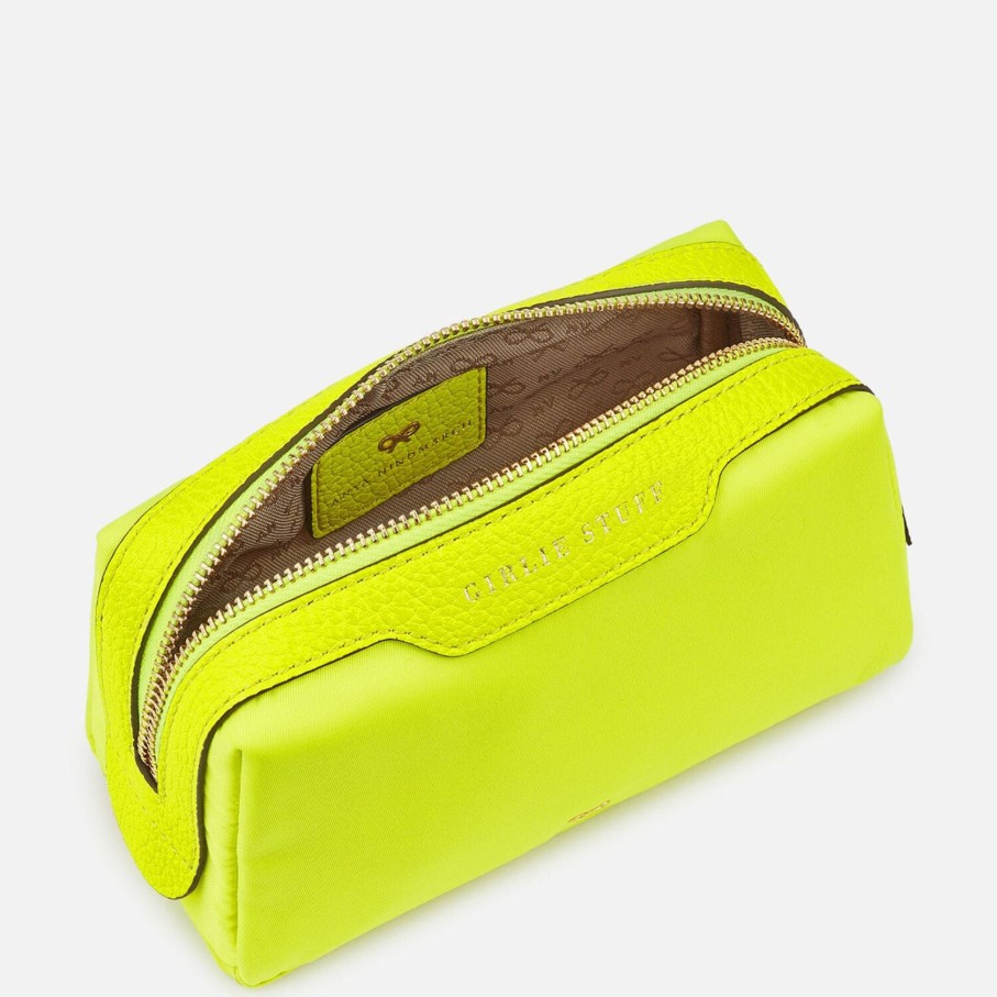 Women Anya Hindmarch Bags | Ah Girlie Stuff In Neon Yellow