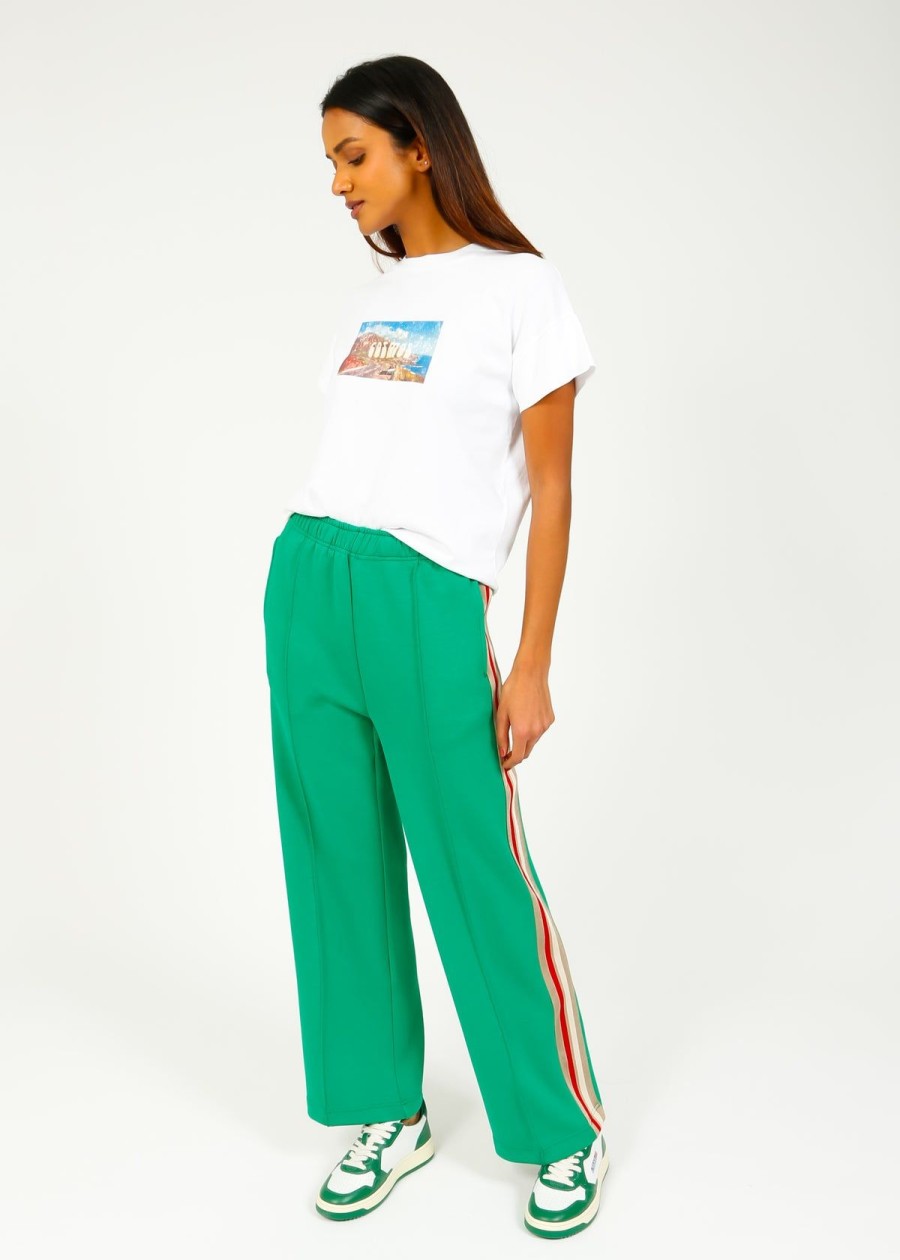 Women Bellerose Trousers | Br Tania Trousers In Mojito