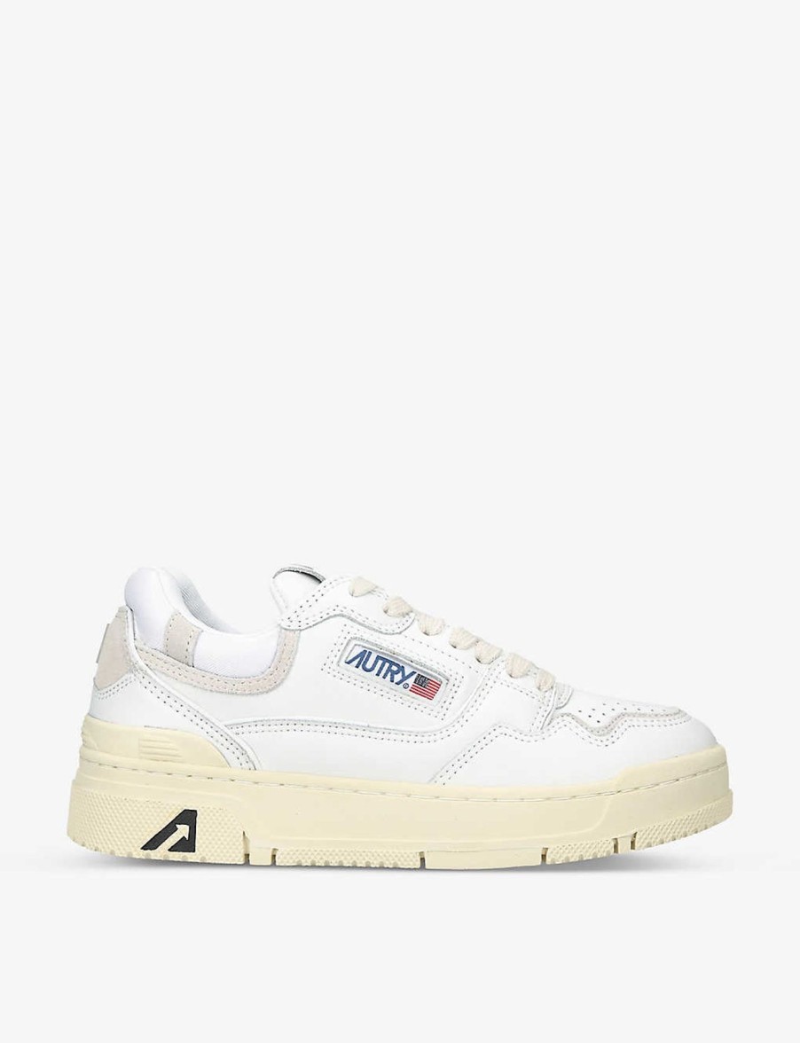 Women Autry Trainers | Autry Clc In Matte White