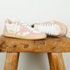 Women Golden Goose Trainers | Gg Ballstar In Pink, White