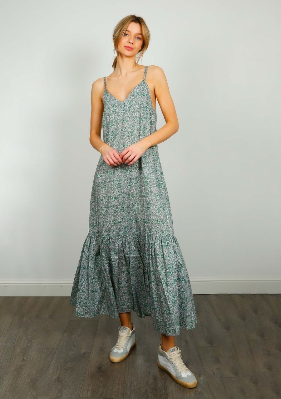 Women Apartment Dresses | Apartment Vine Cami Dress In Liberty Tana