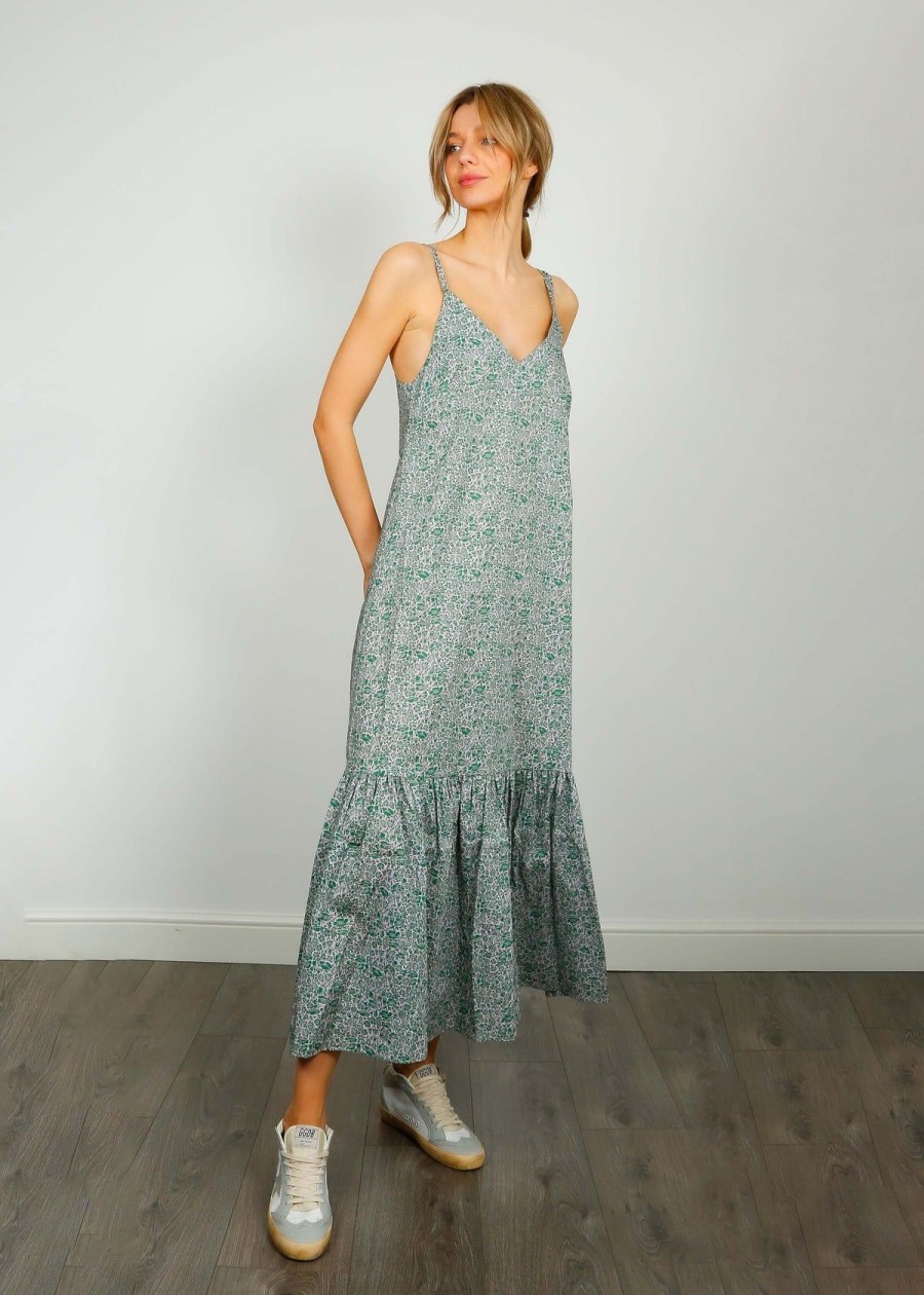 Women Apartment Dresses | Apartment Vine Cami Dress In Liberty Tana