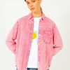 Women Rails Tops | Rails Barrett Shirt In Vivid Pink