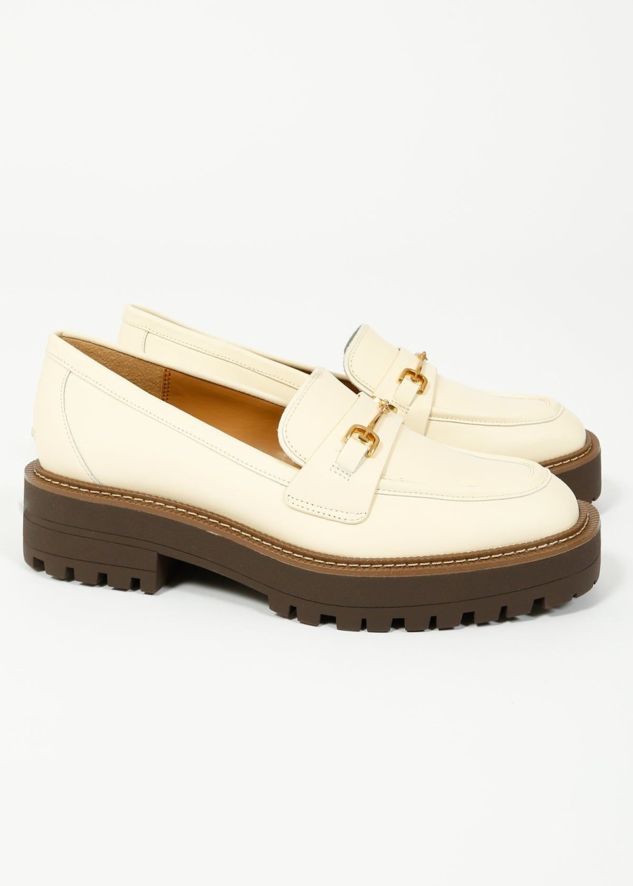 Women Sam Edelman Sandals | Se Laurs Loafer In Modern Ivory