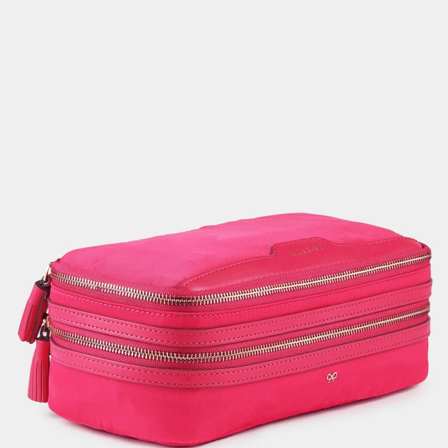 Women Anya Hindmarch Bags | Ah Make Up In Hot Pink