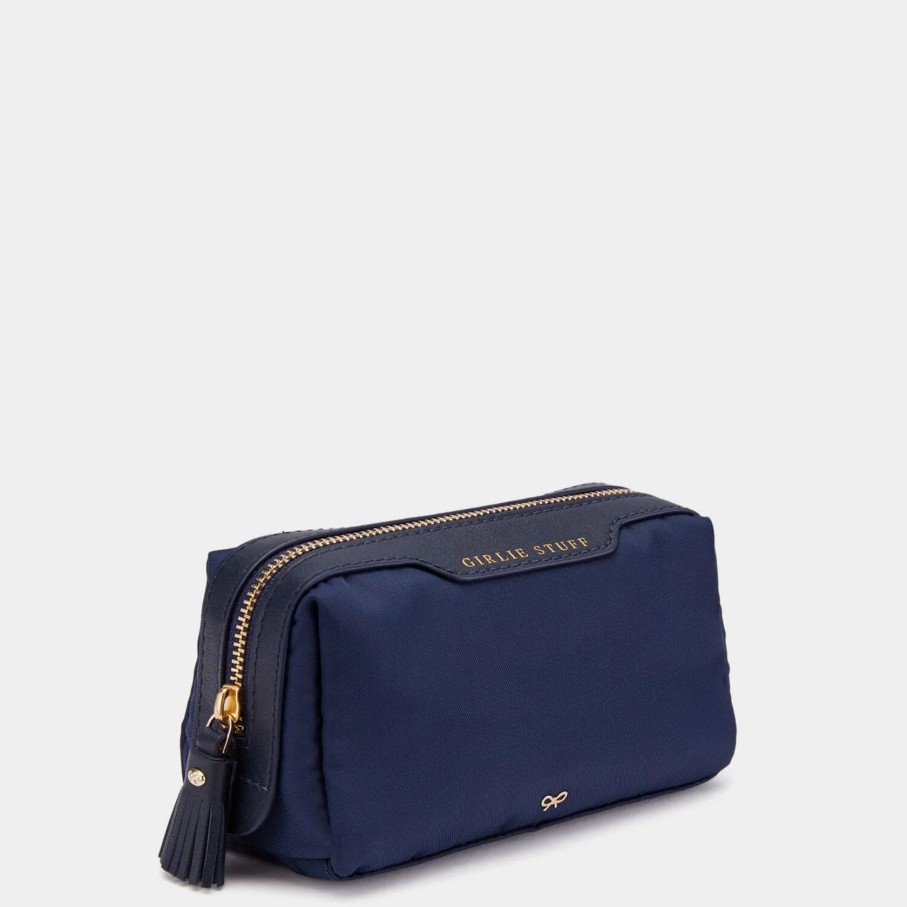 Women Anya Hindmarch Bags | Ah Girlie Stuff In Dark Marine