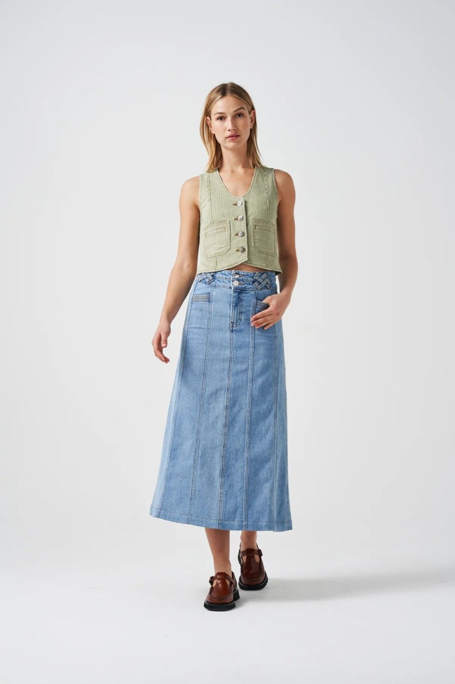 Women Seventy+Mochi Skirts | S&M Willow Skirt In Rodeo Vintage