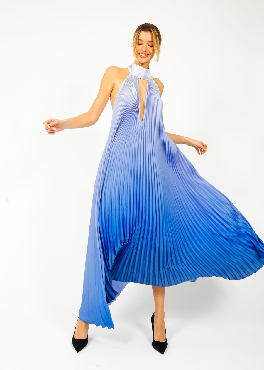 Women L'IDÉE Dresses | Lidee Opera Gown In Ocean