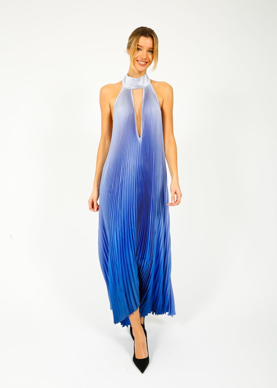 Women L'IDÉE Dresses | Lidee Opera Gown In Ocean