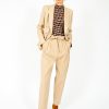 Women Weekend MaxMara Trousers | Mm Occhio Trousers In Sand