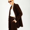 Women Selected Femme Jackets | Slf Cornelia Relaxed Blazer In Java