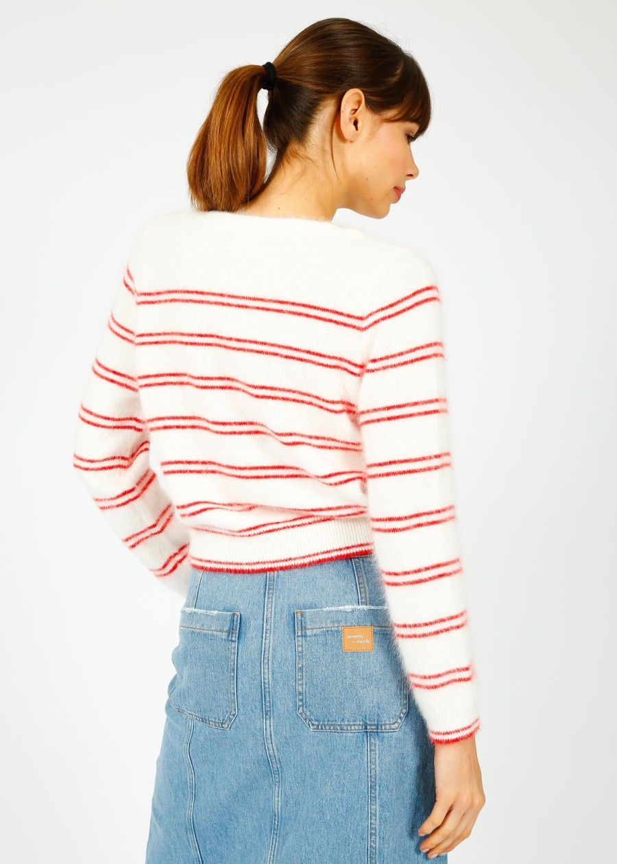 Women Bellerose Knitwear | Br Dato Knit In Stripe A